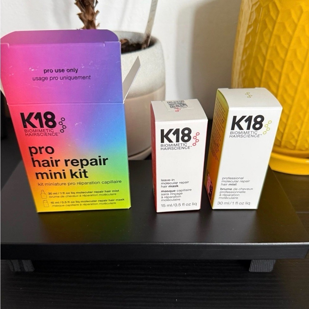 K18 Pro Hair Repair Mini Kit- new in box